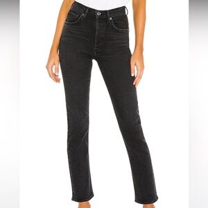 Agolde Riley’s in black